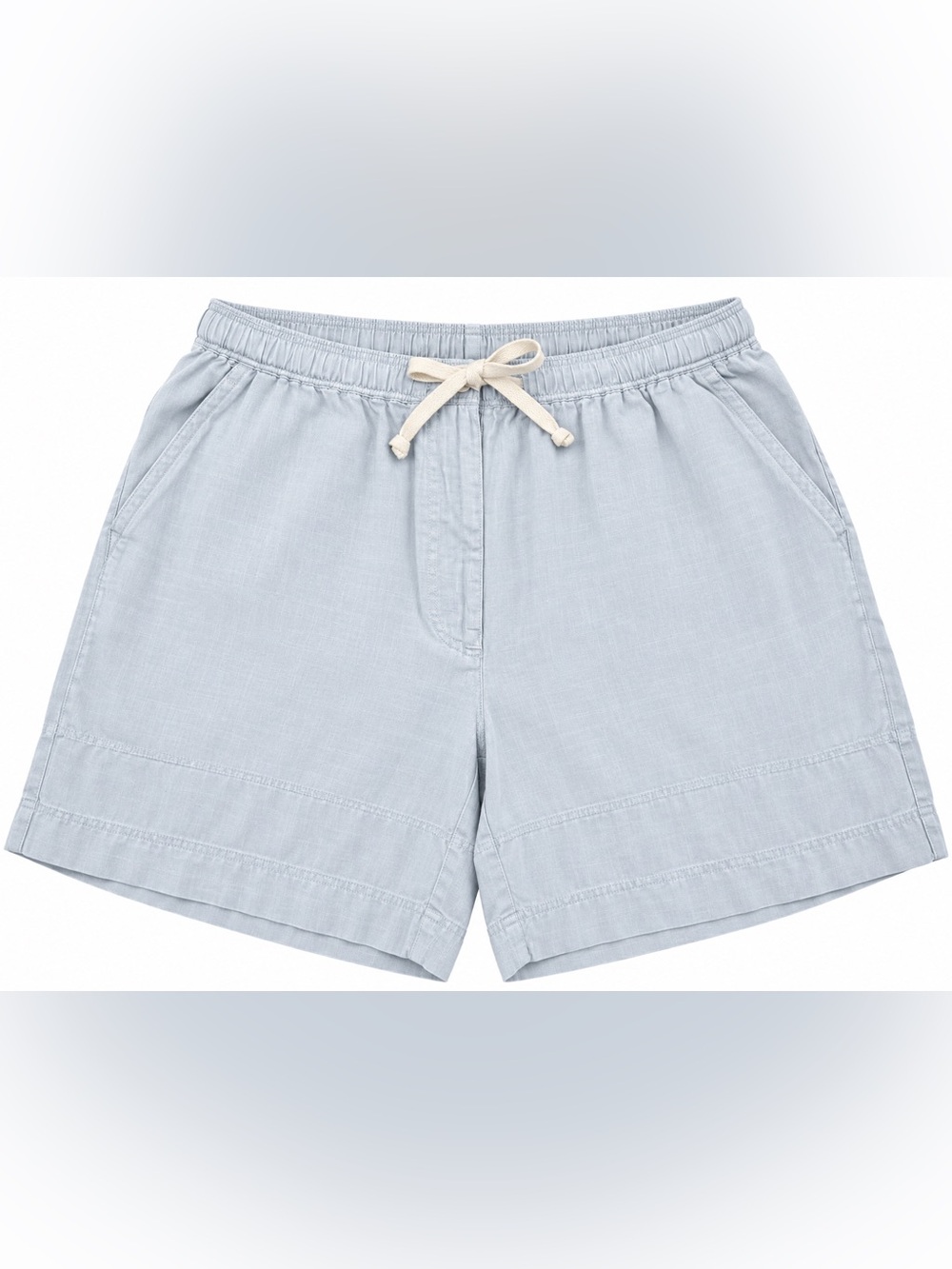 Lauren Ralph Lauren 100% Linen Shorts Women’s Small Light Blue Drawstring